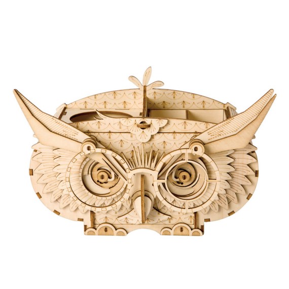Robotime: Owl Storage Box