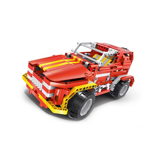 Mechanical Master: R/C 4CH 2 in 1 SUV Car & Roadster - 472pcs