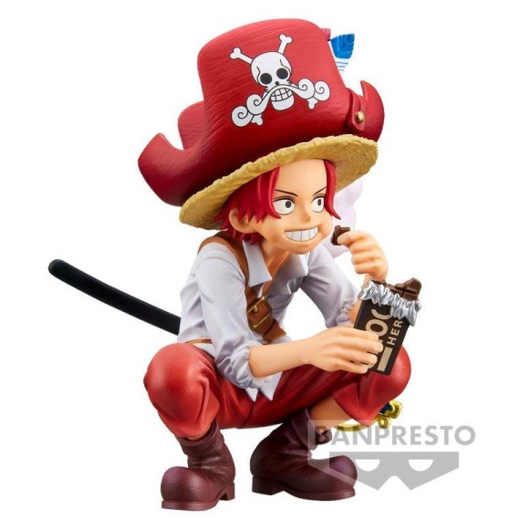 Banpresto: One Piece - Dxf The Grandline Children Wanokuni - Shanks (Ver -A) Statue (9cm) (18625)