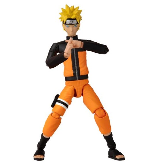 Bandai: Anime Heroes - Naruto - Uzumaki Naruto Action Figure (36901)