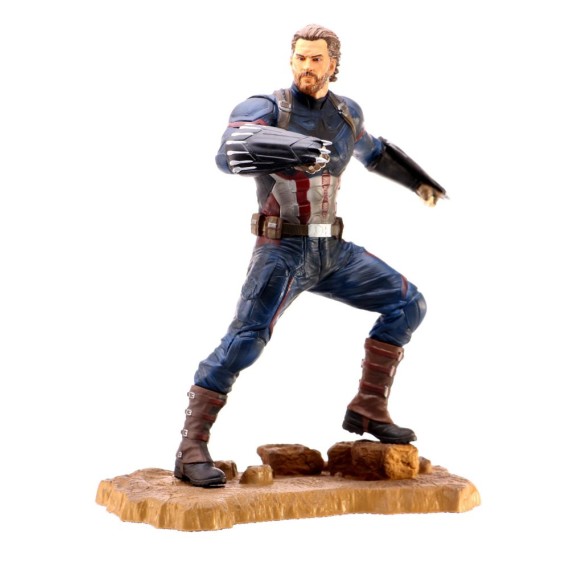 Diamond: Marvel Gallery Avengers 3 - Captain America PVC Statue (23cm) (Apr182158)