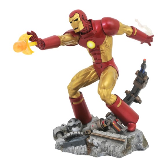 Diamond: Marvel Gallery Comic - Iron Man PVC Statue (23cm) (Jun212282)