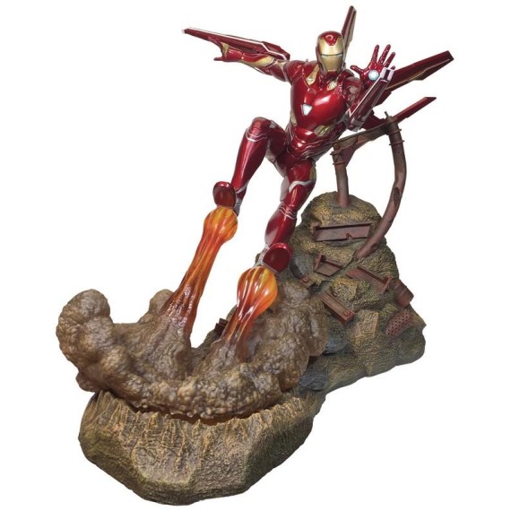 Diamond: Select Toys Marvel Premier Avengers 3 - Iron-Man Mk50 Resin Statue (25cm) (Sep182340)