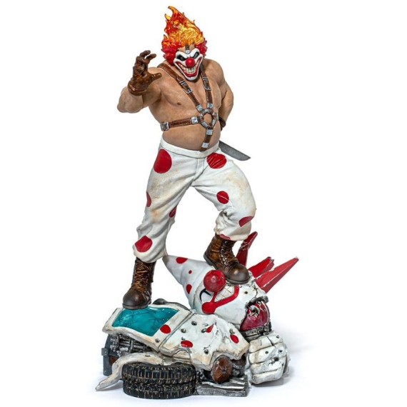 Iron Studios: Twisted Metal - Sweet Tooth Needles Kane Art Scale Statue (1/10) (SOGAME46021-10)