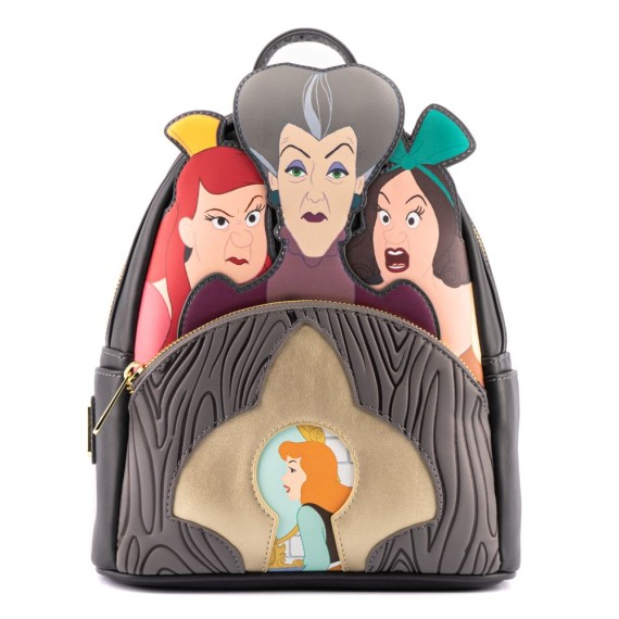 Loungefly: Disney Villains Scene Evil Stepmother and Step Sisters Mini Σακίδιο πλάτης