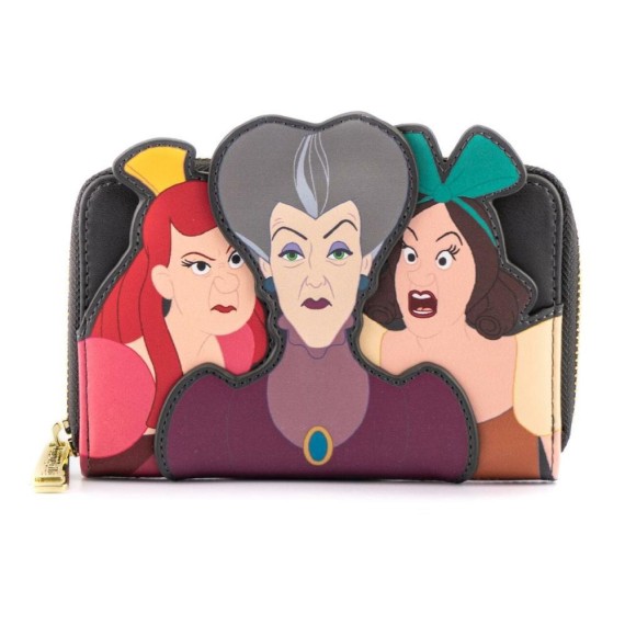 Loungefly: Disney Villains Scene Evil Stepmother and Step Sisters Πορτοφόλι