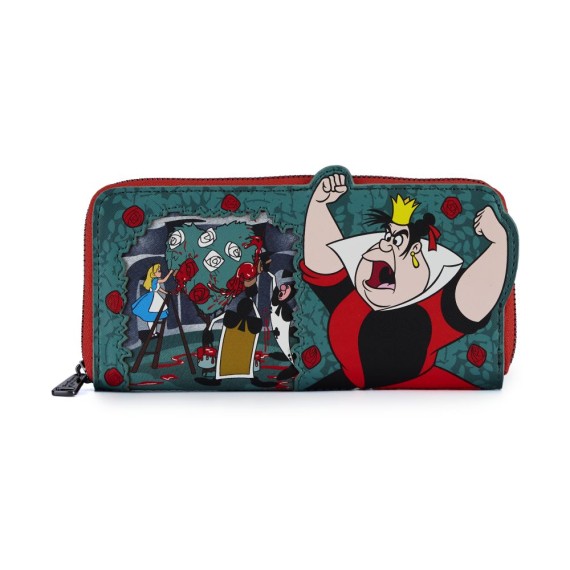 Loungefly: Disney Villains Scene Series Queen Of Hearts Πορτοφόλι