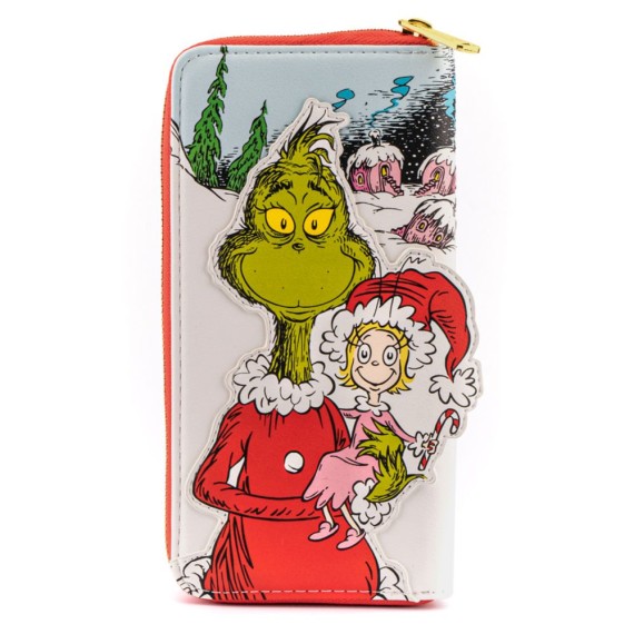Loungefly: Dr. Seuss The Grinch Loves The Holidays Πορτοφόλι