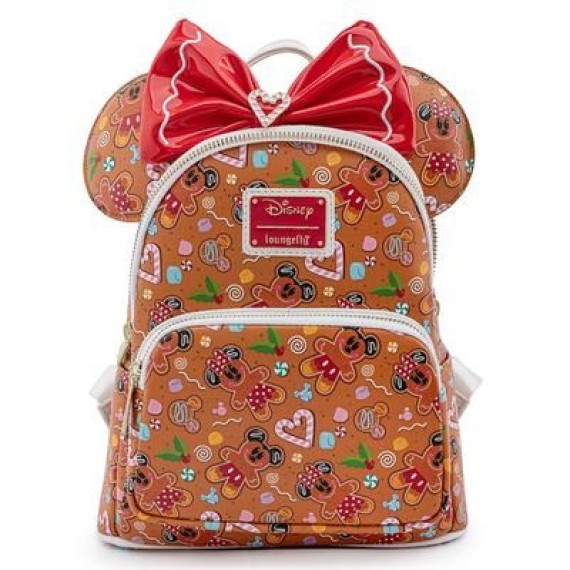 Loungefly: Disney Ginger Bread Aop Mini Σακίδιο πλάτης με στέκα