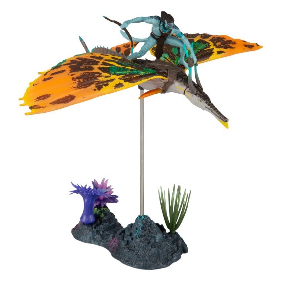 Avatar: The Way of Water Deluxe Large Action Figure Tonowari & Skimwing