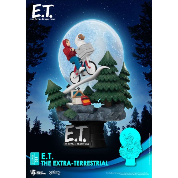 ET The Extra-Terrestrial D-Stage PVC Diorama Iconic Scene Movie Scene 15 cm