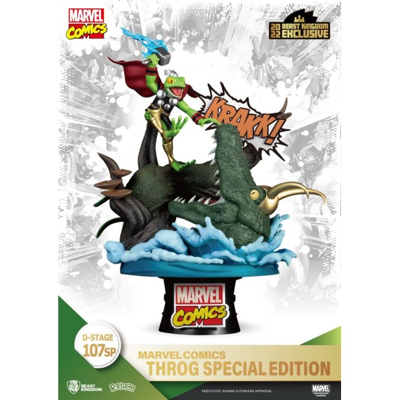Marvel Comics D-Stage PVC Diorama Throg 17 cm Special Edition