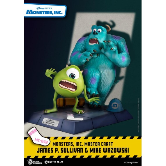 The Monster AG Master Craft Statue James P. Sullivan & Mike Wazowski 34 cm