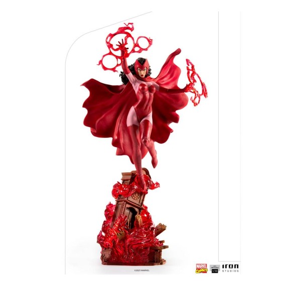 Iron Studios: Marvel Comics BDS Art Scale Statue 1/10 Scarlet Witch 35 cm