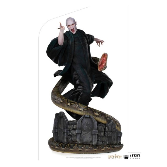 Iron Studios: Harry Potter Legacy Replica Statue 1/4 Voldemort & Nagini 58 cm
