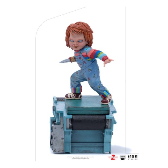 Iron Studios: Child's Play 2 Art Scale Statue 1/10 Chucky 15 cm
