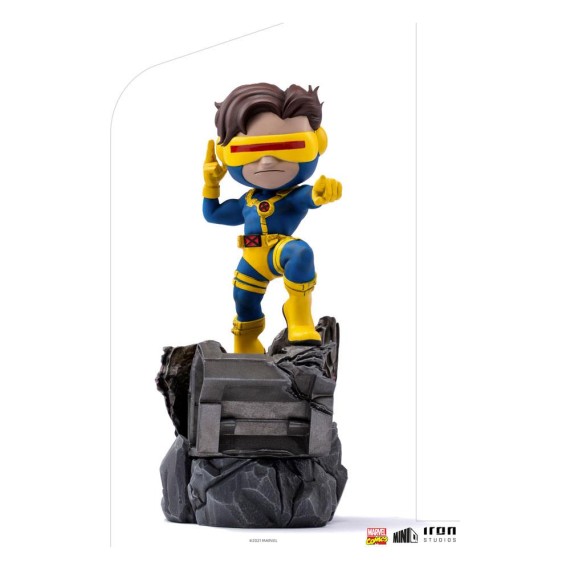 Iron Studios: Marvel Comics Mini Co. Deluxe PVC Figur Cyclops (X-Men) 21 cm