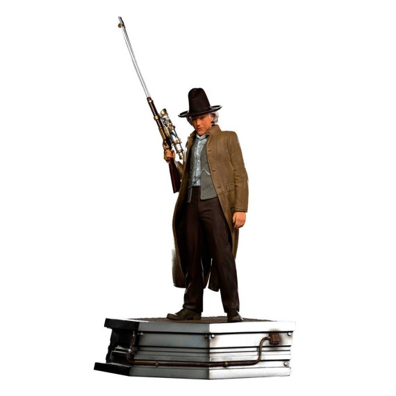 Iron Studios: Back to the Future III Art Scale Statue 1/10 Doc Brown 32 cm