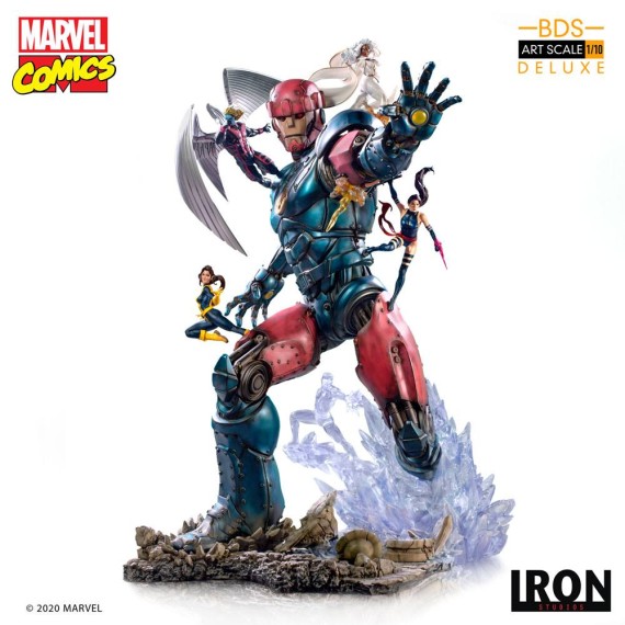 Iron Studios: Marvel Comics BDS Art Scale Statue 1/10 X-Men Vs Sentinel #3 Deluxe 87 cm