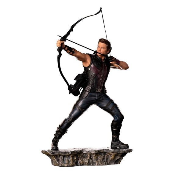 Iron Studios: The Infinity Saga BDS Art Scale Statue 1/10 Hawkeye Battle of NY 23 cm