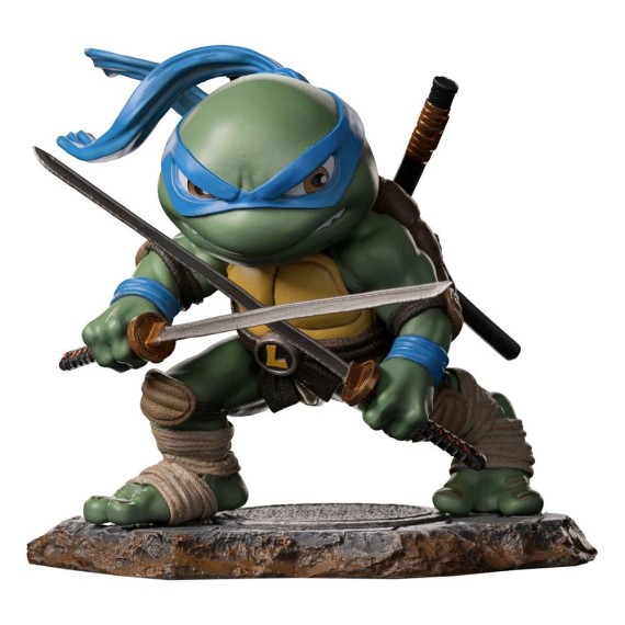 Iron Studios: Teenage Mutant Ninja Turtles Mini Co. PVC Figur Leonardo 12 cm
