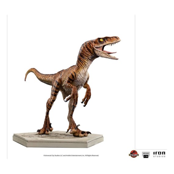 Iron Studios: Jurassic World The Lost World Art Scale Statue 1/10 Velociraptor 15 cm