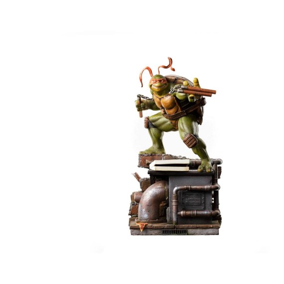 Iron Studios: Teenage Mutant Ninja Turtles Art Scale Statue 1/10 Michelangelo 25 cm