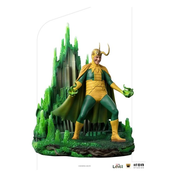 Iron Studios: Loki Deluxe Art Scale Statue 1/10 Classic Loki Variant 25 cm
