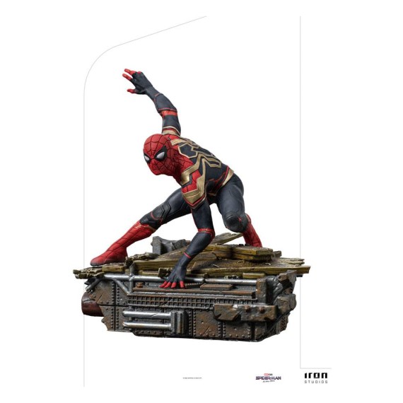 Iron Studios: Spider-Man: No Way Home BDS Art Scale Deluxe Statue 1/10 Spider-Man Peter #1 19 cm