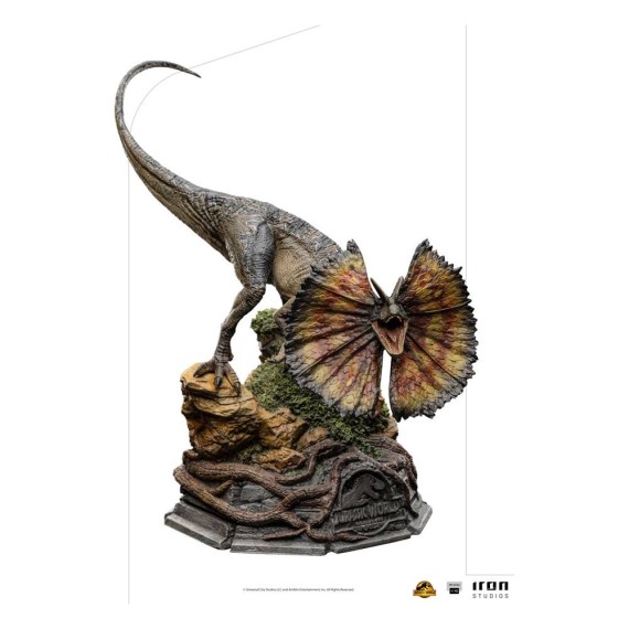 Iron Studios: Jurassic World Ein neues Zeitalter Art Scale Statue 1/10 Dilophosaurus 13 cm