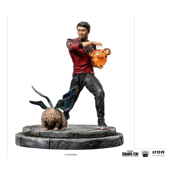 Iron Studios: Shang-Chi and the Legend of the Ten Rings BDS Art Scale Statue 1/10 Shang-Chi & Morris 19 cm