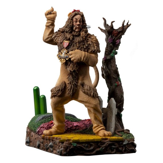Iron Studios: The Wizard of Oz Deluxe Art Scale Statue 1/10 Cowardly Lion 20 cm