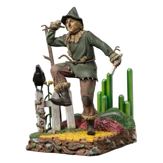 Iron Studios: The Wizard of Oz Deluxe Art Scale Statue 1/10 Scarecrow 21 cm