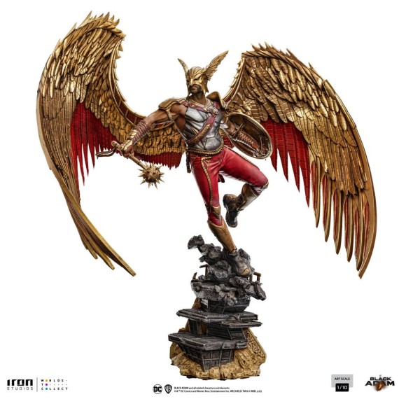 Iron Studios: Black Adam Art Scale Statue 1/10 Hawkman 36 cm
