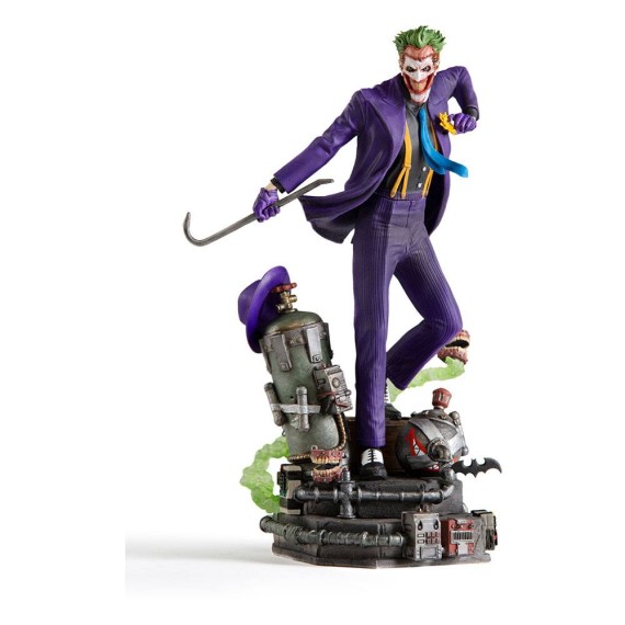 Iron Studios: DC Comics Deluxe Art Scale Statue 1/10 The Joker 23 cm