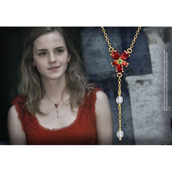 Harry Potter Replica 1/1 Hermione´s Red Crystal Necklace