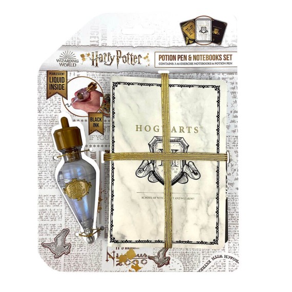 Harry Potter: Deluxe Set με 3 A6 Σημειωματάρια & Στυλό Potion