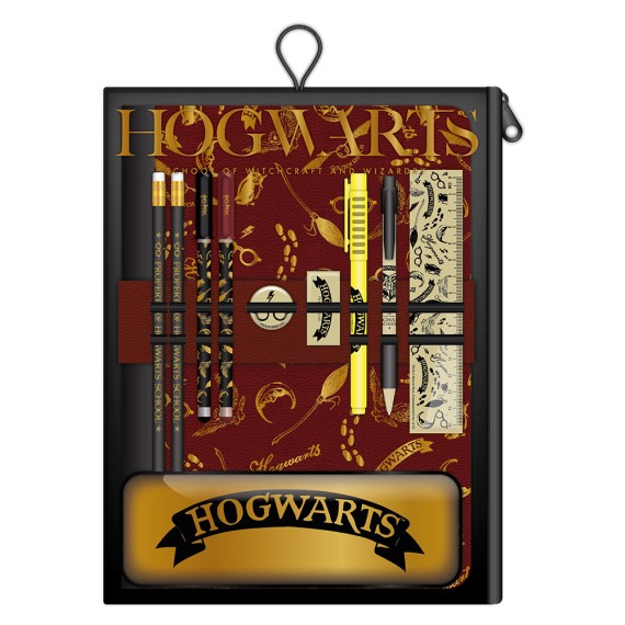 Harry Potter: Σετ Γραφείου με Κασετίνα - Hogwarts Black