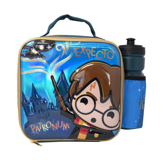 Harry Potter: Ισοθερμική Τσάντα με Παγούρι Kawaii