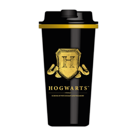 Harry Potter: Θερμός με Βιδωτό Καπάκι - Hogwarts Shield