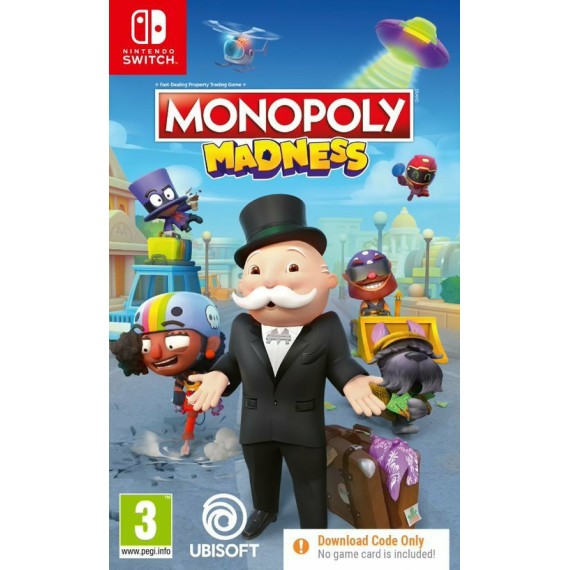 Monopoly Madness (Code In A Box) - Switch