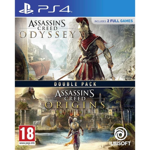 Compilation Assassins Creed Origins And Odyssey - PS4