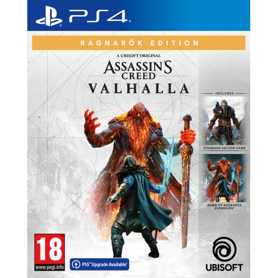 Assassins Creed Valhalla Ragnarok Edition (Game And CIAB) - PS4