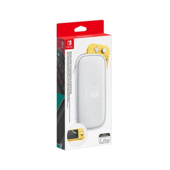 Nintendo Carrying Case & Screen Protector για Κονσόλα Switch Lite Λευκή