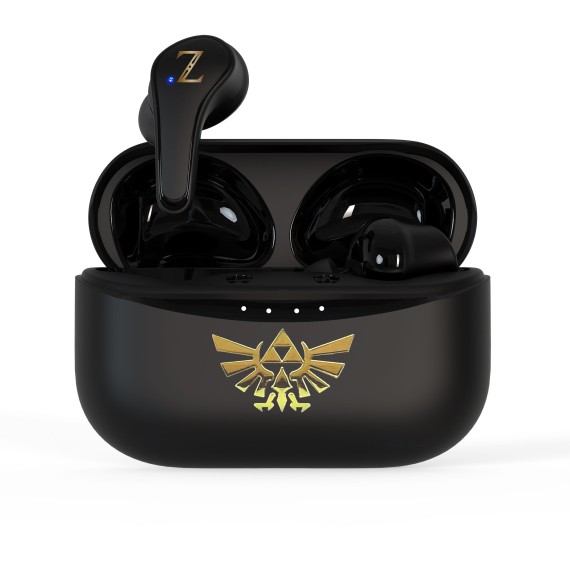 OTL Zelda In-ear Bluetooth Handsfree Ακουστικά με Θήκη Φόρτισης Μαύρα