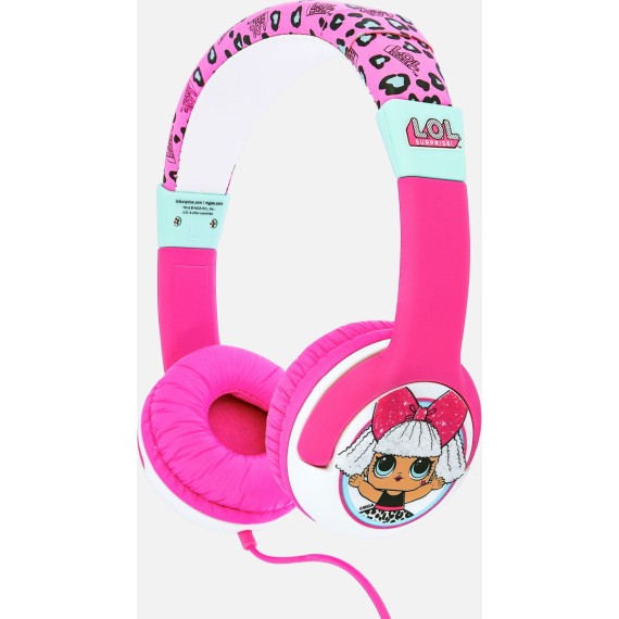 OTL Surprise My Diva Kids Headphones Ενσύρματα Over Ear Παιδικά Ακουστικά Ροζ