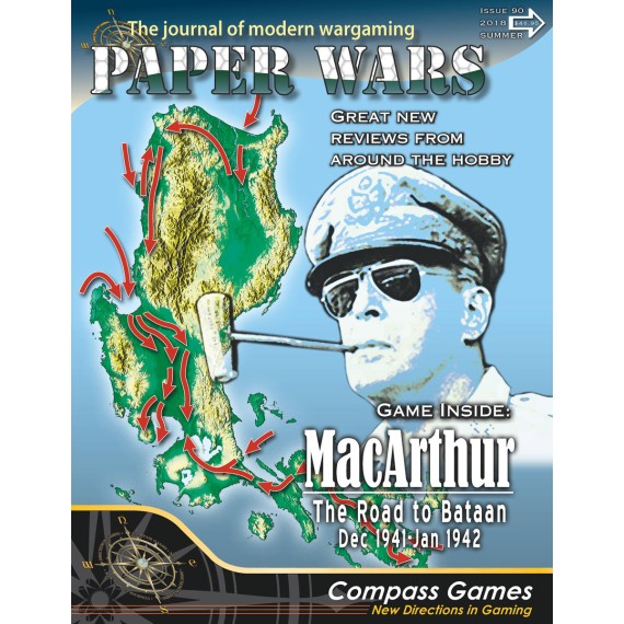 Paper Wars Magazine 90 Mac Arthur The Road to Bataan