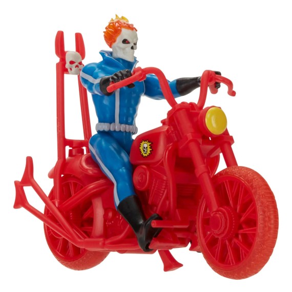 Marvel Legends Retro Collection Action Figure with Vehicle Ghost RiThe 10 cm