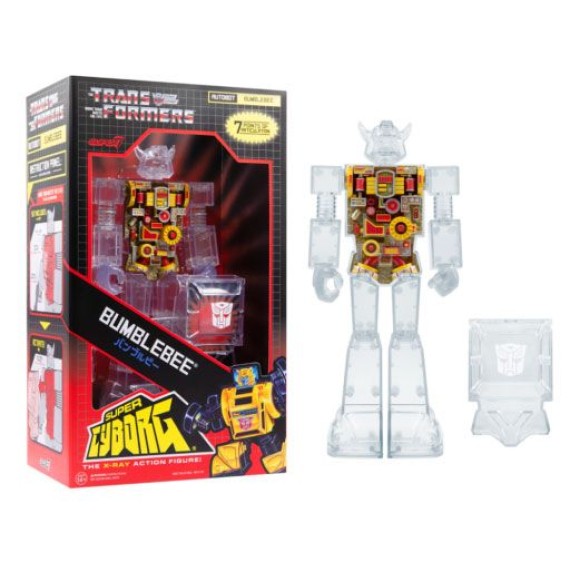 Transformers Super Cyborg Action Figure Bumblebee (Clear) 28 cm