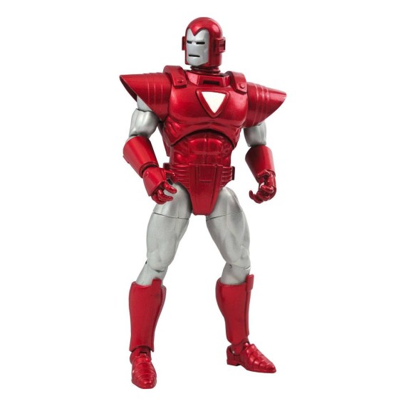 Marvel Select Action Figure Silver Centurion Iron Man 18 cm